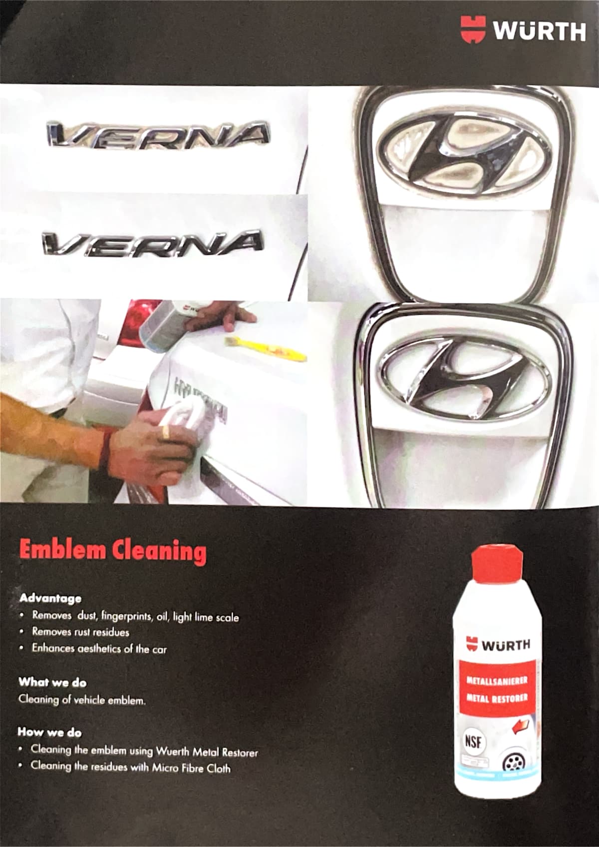 Emblem Cleaning