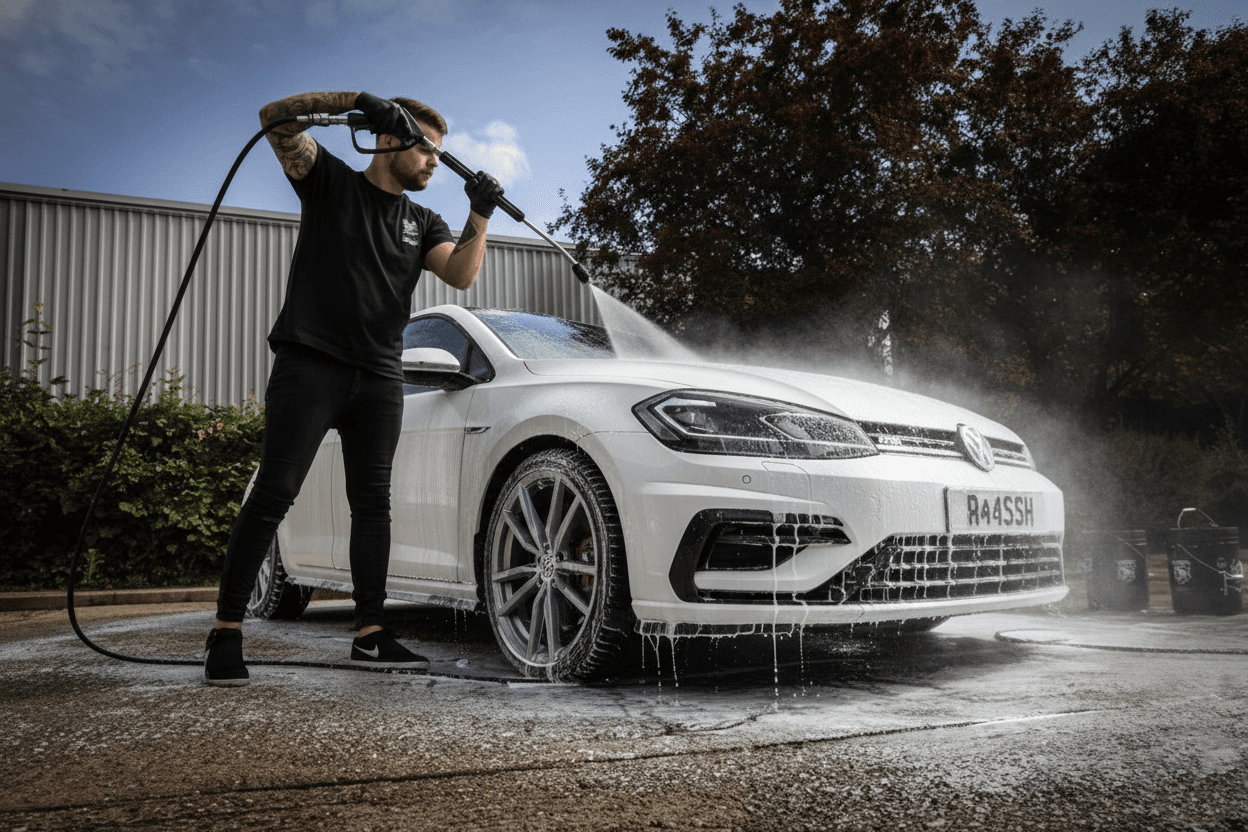 Premium Car Detailing - Foam Wash